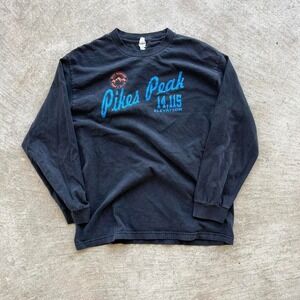 Pikes peak long sleeve shirt 2000s